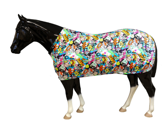 Sleazy Sleepwear Horse Print Stretch Sheet