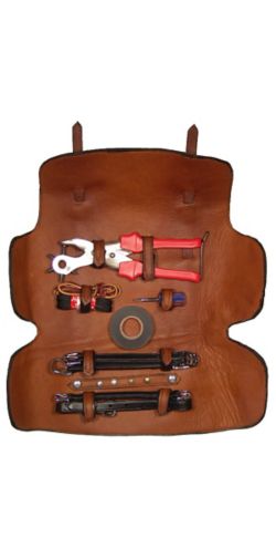 Harness Repair Kit with Leather Case by Mose Miller